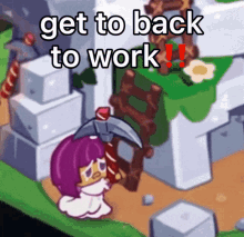 Onion Cookie Get Back To Work Limpthan Ugly Onioncookie Cookie Run Kingdom GIF