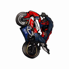 wheelie motorcycle