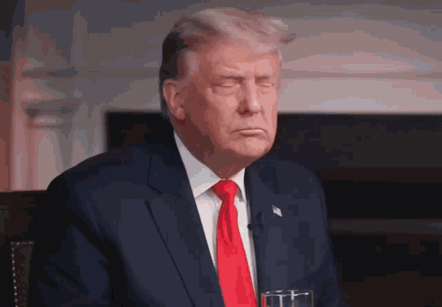 Trump Drinking Water GIFs | Tenor