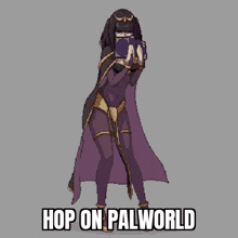 Hop On Palworld GIF - Hop On Palworld Tharja GIFs