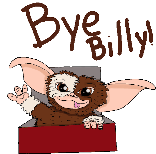 Bye Billy Bye Sticker - Bye Billy Bye Billy Stickers