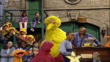 Sesame Street Characters Big Bird GIF