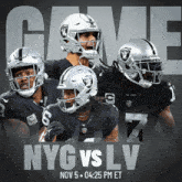Las Vegas Raiders Vs. New York Giants Pre Game GIF - Nfl National Football League Football League GIFs