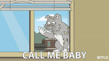 Call Me Baby Drug Addict Cat GIF - Call Me Baby Drug Addict Cat John Dimaggio GIFs