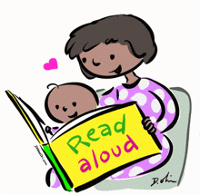 Baby Reading Books GIF