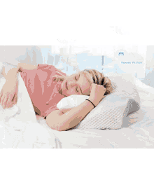 Side Sleeper Pillow Cervical Pillow GIF - Side Sleeper Pillow Cervical Pillow Pillow For Neck Pain GIFs