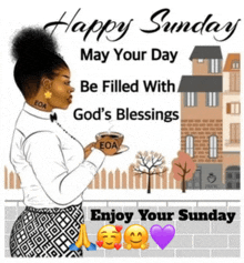 happy sunday may your day be filled with god 's blessings
