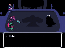 a video game character says " i 'm the bad guy !!! "