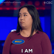 I Am Molly GIF - I Am Molly Family Feud Canada GIFs