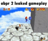 a video game with the words abpr 2 leaked gameplay on the bottom