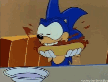 Sonic Hotdog GIF - Sonic Hotdog Eat GIFs