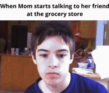 Mom Grovery Store Meme GIF - Mom Grovery Store Meme Mom Talking To Friend GIFs