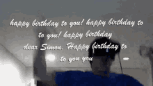 Simon Birthday GIF - Simon Birthday Simon Birthday GIFs