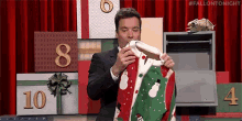 Ugly Sweater GIF - Jimmy Fallon Sweater Christmas GIFs