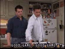 Friends Good Game GIF - Friends Good Game Joey GIFs