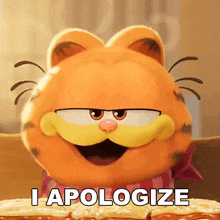 I Apologize Garfield GIF
