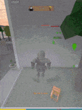 a screenshot of a video game shows a bomb active