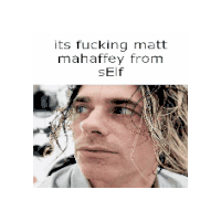 Matt Mahaffey Self Sticker - Matt Mahaffey Self Gizmodgery Stickers