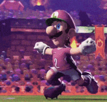 Luigi Battle League GIF - Luigi Battle League Mario Strikers GIFs