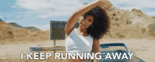 I Keep Running Away Arlissa GIF - I Keep Running Away Arlissa Running GIFs