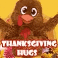 Happy Thanksgiving Hugs GIF - Happy Thanksgiving Hugs Greetings GIFs