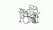 Drumset Cymbal GIF - Drumset Drums Cymbal GIFs