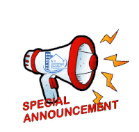 Special Announcement Sticker