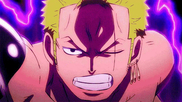 Zoro use Enma for first time on Make a GIF