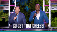 Go Get That Cheese Cheering GIF