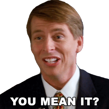 You Mean It Kenneth Parcell Sticker - You Mean It Kenneth Parcell 30rock Stickers