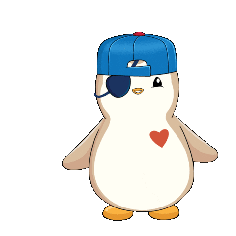 Pudgy Pudgypenguin Sticker - Pudgy Pudgypenguin Yes Stickers