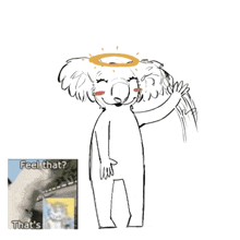 a picture of an explosion with the words that 's on the bottom right