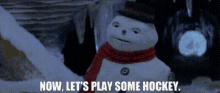 jack frost now lets play some hockey hockey nhl lets play hockey