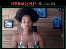 Krystina Arielle Racism GIF - Krystina Arielle Racism Question Mark GIFs