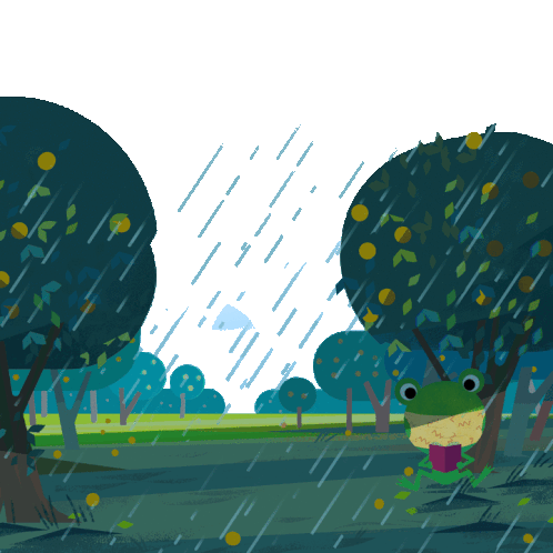 Drizzle Froggy Sticker - Drizzle Froggy Pixel Stickers
