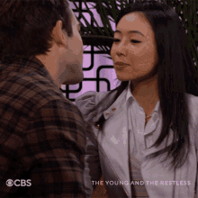 kissing allie nguyen noah newman the young and the restless smooch