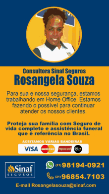 Rosangela Souza Sinaf Da Sorte GIF - Rosangela Souza Sinaf Da Sorte Flyer GIFs