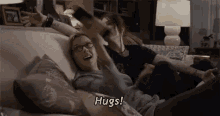 Hugs Julianne Moore GIF - Hugs Julianne Moore Hug GIFs
