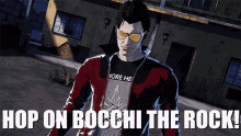 Bocchi The Rock Bocchi GIF - Bocchi The Rock Bocchi Hop On GIFs