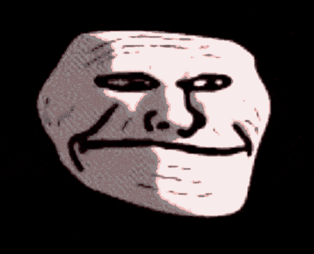 Cursed Troll Face (Big Head)