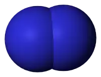 a blue sphere that looks like a sphere with two halves
