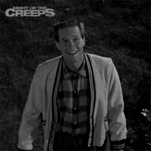 Waving At You Johnny GIF - Waving At You Johnny Night Of The Creeps GIFs
