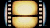 a picture of a film strip that says adult swim on it