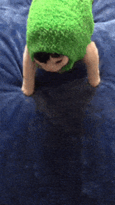 Cat With Green Sock GIF