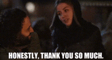 Ghosted Sadie Rhodes GIF - Ghosted Sadie Rhodes Honestly Thank You So Much GIFs