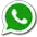 a green speech bubble with a white phone icon on it .