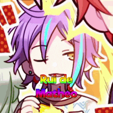 rui de matheo is the name of the anime character