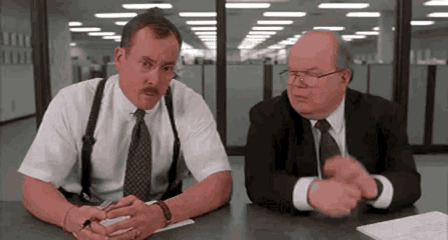 What Would You Say You Do Here Interview GIF - What Would You Say You Do Here Interview Office Space GIFs
