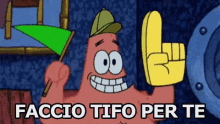 Tifoso Fare Il Tifo Tifare Squadra Spongebob GIF - Fan Sports Fan Cheering GIFs