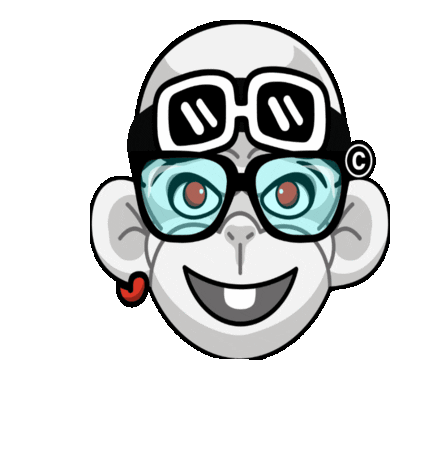 Nerd Emoji Sticker - Nerd Emoji Student Stickers